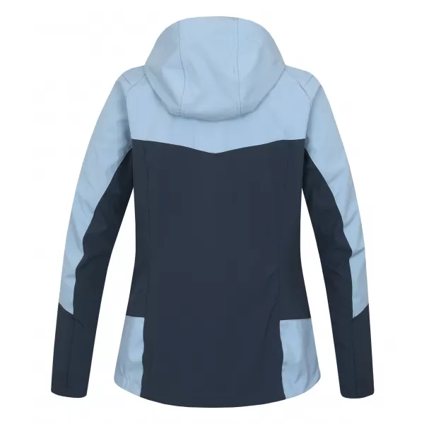  Softshelljacke für Damen HANNAH PULLA BLAUER NEBEL/DUNKLER SCHIEFER 