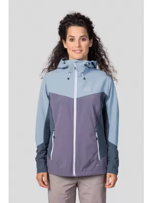 Softshelljacke für Damen HANNAH PULLA BLAUER NEBEL/HAI