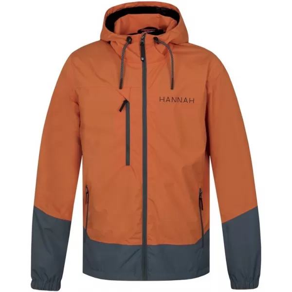  Herrenjacke HANNAH STRIDER GEBRANNTES ORANGE/BALSAMGRÜN 