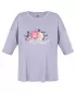 Damen-T-Shirt HANNAH CLEA GLETSCHERGRAU