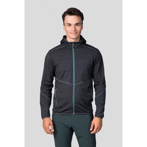  Herren-Sweatshirt HANNAH DAMAR HOODY DUNKELGRAU MEL 