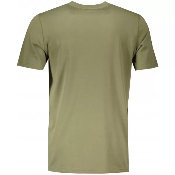  Herren-T-Shirt PUMA MODERN BASIC POCKET TEE DUNKELGRÜNES MOOS 