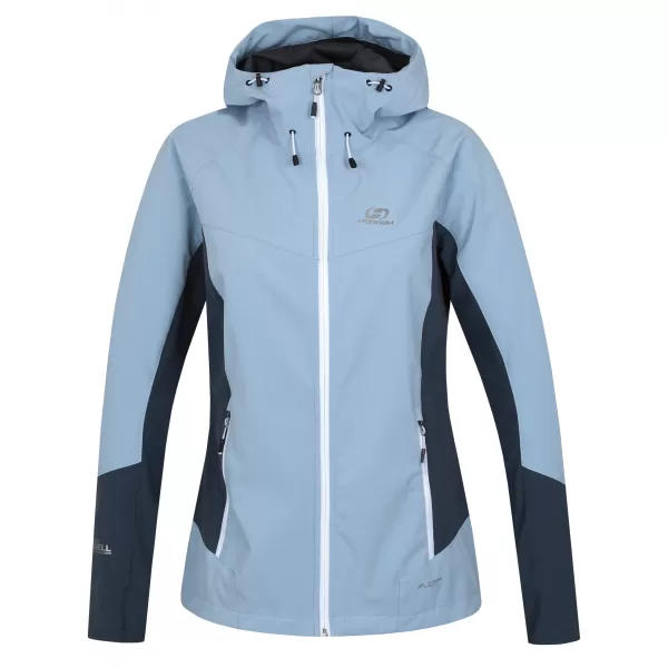  Softshelljacke für Damen HANNAH PULLA BLAUER NEBEL/DUNKLER SCHIEFER 