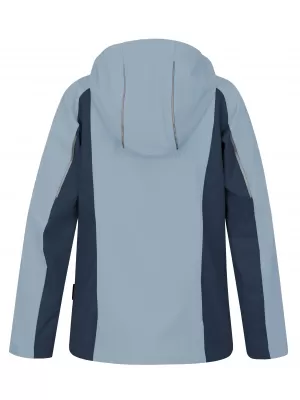 Softshelljacke für Mädchen HANNAH CAPRA JR BLAUER NEBEL/INSIGNIENBLAU