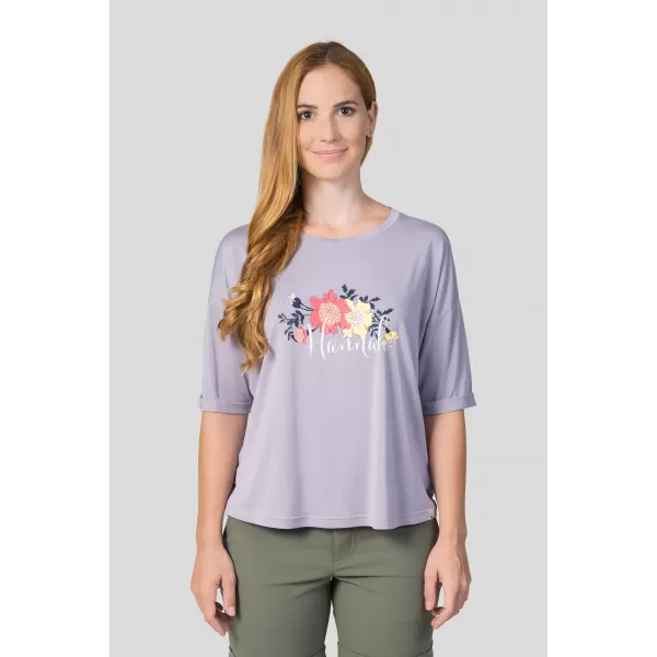  Damen-T-Shirt HANNAH CLEA GLETSCHERGRAU 