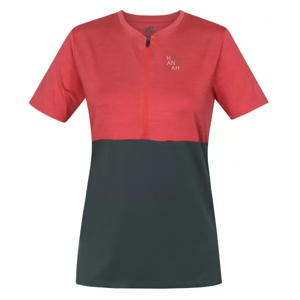  Damen-T-Shirt HANNAH BERRY HOLLY BERRY MEL/DUNKLER WALD 