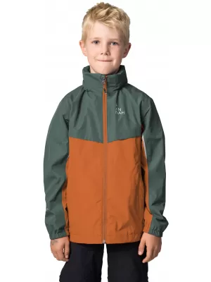 Kinderjacke HANNAH BRONS JR II BALSAMGRÜN/GEBRANNTES ORANGE