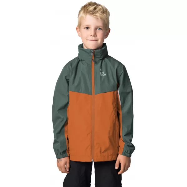  Kinderjacke HANNAH BRONS JR II BALSAMGRÜN/GEBRANNTES ORANGE 