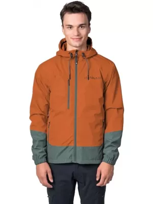 Herrenjacke HANNAH STRIDER GEBRANNTES ORANGE/BALSAMGRÜN