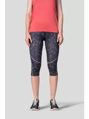 3/4-Leggings für Damen HANNAH RELAY ANTHRAZIT/GRAU