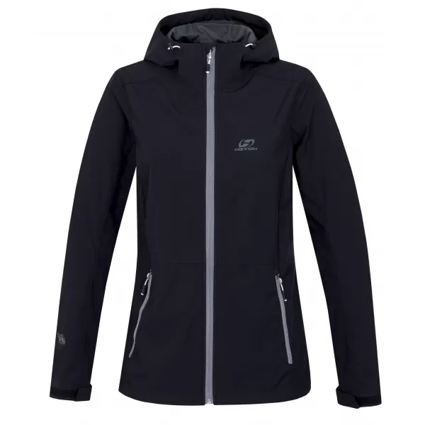  Softshelljacke für Damen HANNAH ZURY LITE ANTHRAZIT/BLAU 