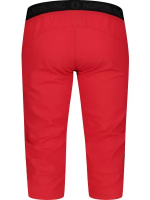 3/4-Hose für Damen NORDBLANC ALLEVIATE NBSPL7631 ROT