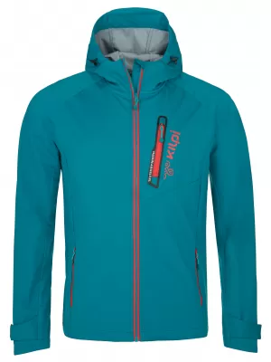 Herren-Softshelljacke KILPI BELTRA-M RM0103KI TÜRKIS
