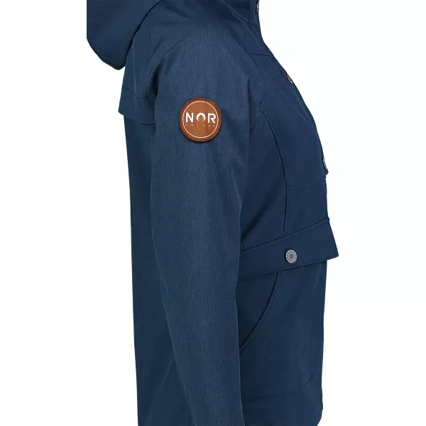  Softshelljacke für Damen NORDBLANC LIGHT-HEARTED NBSSL7611 DUNKELBLAU 