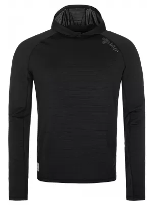 Sport-Sweatshirt für Herren KILPI AILEEN-M RM0318KI SCHWARZ