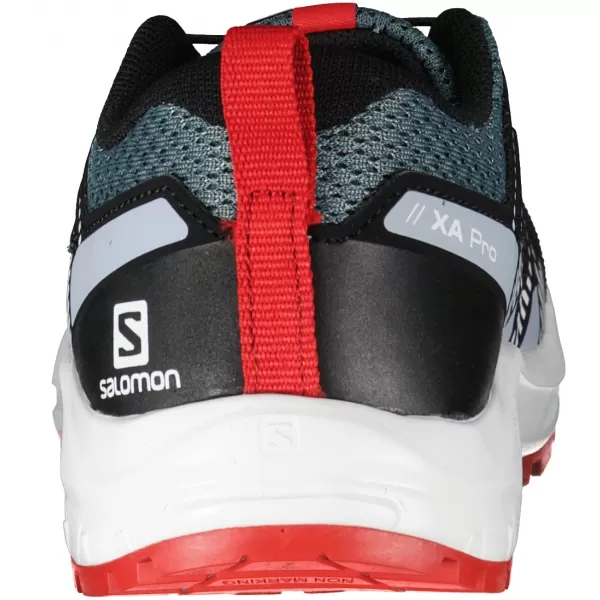  Kinderschuhe SALOMON XA PRO V8 J L41613700 GRAU/BLAU/ROT 