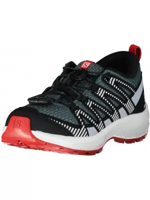 Kinderschuhe SALOMON XA PRO V8 J L41613700 GRAU/BLAU/ROT