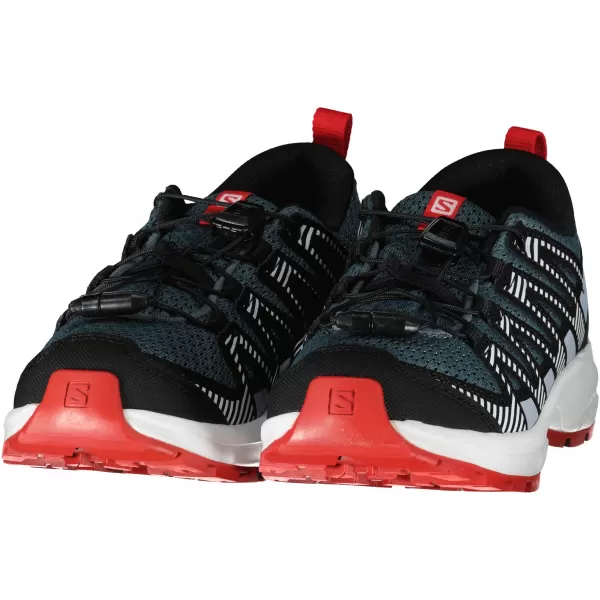  Kinderschuhe SALOMON XA PRO V8 J L41613700 GRAU/BLAU/ROT 