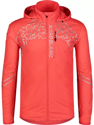 Herrenjacke NORDBLANC WELL-BEING NBSJM7602 NEON FEUERKORALLE