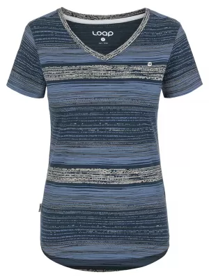 Damen-T-Shirt LOAP BAJNA BLAU