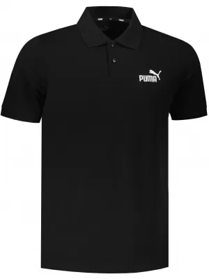 Herren-T-Shirt mit Kragen PUMA ESS PIQUE POLO 586674-01 SCHWARZ
