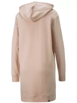 Damen-Sweatshirt PUMA HER HOODED DRESS 670817-47 ROSA
