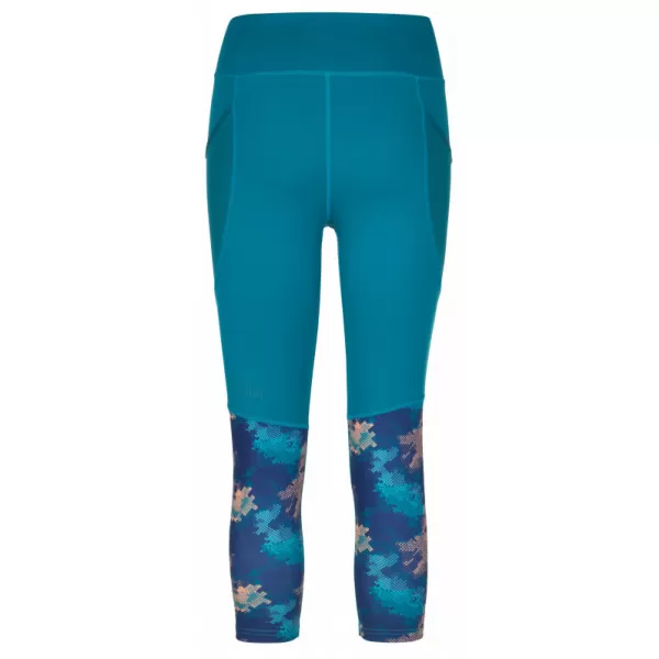  3/4-Leggings für Damen KILPI SOLAS-W RL0213KI TÜRKIS 