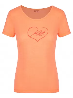 Funktions-T-Shirt für Damen KILPI GAROVE-W RL0303KI KORALLE