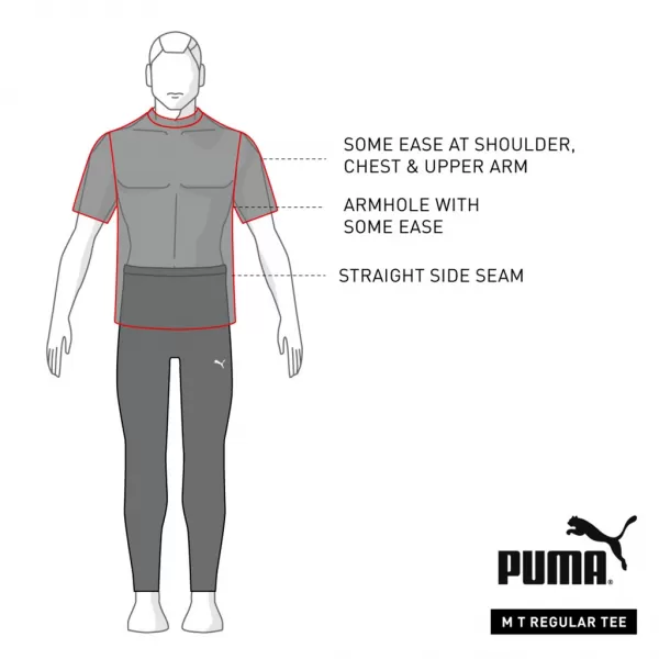  Herren-T-Shirt PUMA ACTIVE BIG LOGO TEE 586724-09 GRAU 