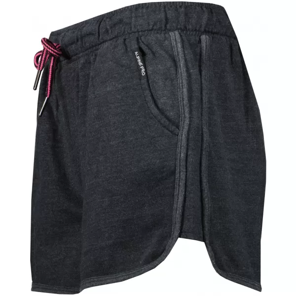  Damenshorts ALPINE PRO OLEMA LPAX598 SCHWARZ 