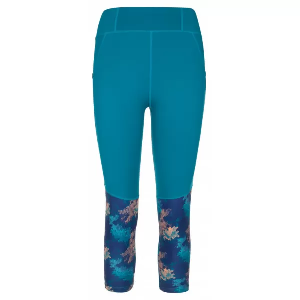 3/4-Leggings für Damen KILPI SOLAS-W RL0213KI TÜRKIS 
