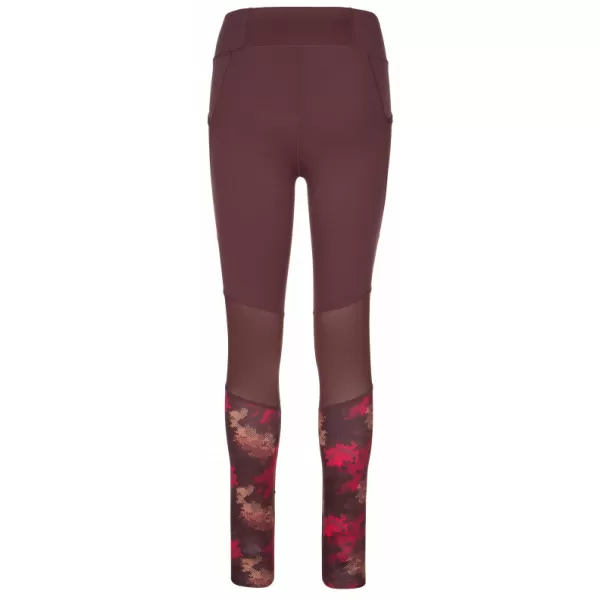  Leggings für Damen KILPI LIGANO-W RL0212KI DUNKELROT 