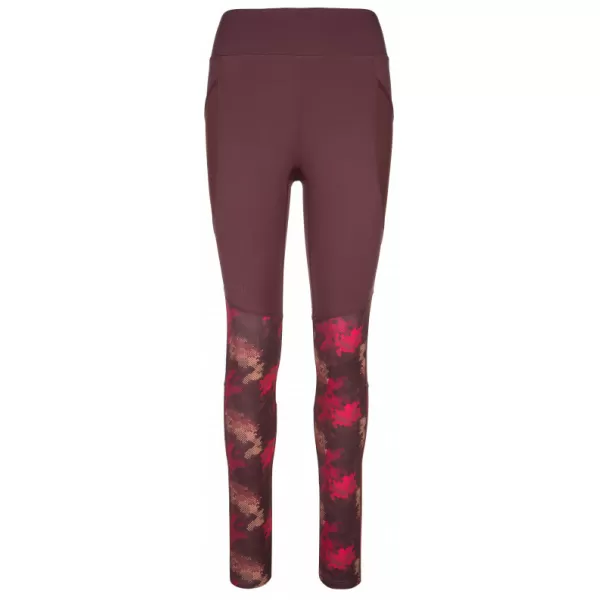  Leggings für Damen KILPI LIGANO-W RL0212KI DUNKELROT 