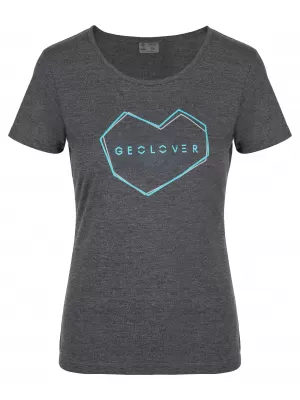 Funktions-T-Shirt für Damen KILPI GAROVE-W RL0303KI DUNKELGRAU