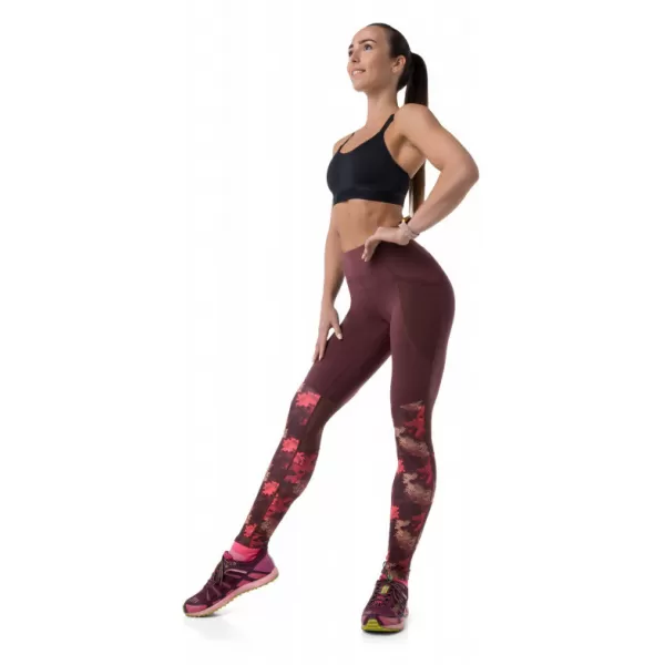  Leggings für Damen KILPI LIGANO-W RL0212KI DUNKELROT 