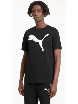 Herren-T-Shirt PUMA ACTIVE BIG LOGO TEE 586724-01 SCHWARZ