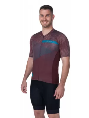 Herren-Radtrikot KILPI NERITO-M RM0310KI DUNKELROT