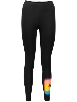 Leggings für Damen PUMA BRAND LOVE LEGGINGS 535708-01 SCHWARZ