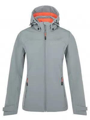 Softshelljacke für Damen KILPI RAVIA-W RL0111KI DUNKELGRAU