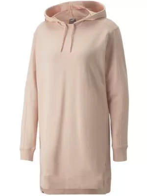 Damen-Sweatshirt PUMA HER HOODED DRESS 670817-47 ROSA