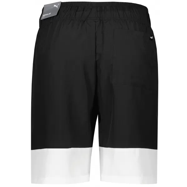  Herrenshorts PUMA POWER COLORBLOCK WOVEN SHORTS 9 848819-01 SCHWARZ 