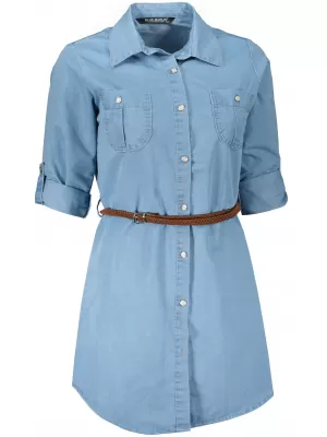 Kleid DSTREET EY2106 HELLBLAU