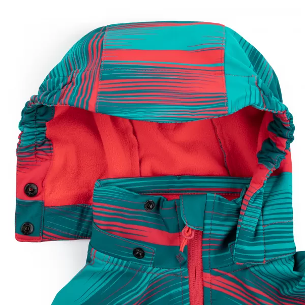  Softshelljacke für Mädchen KILPI RAVIA-J RJ0515KI TÜRKIS 