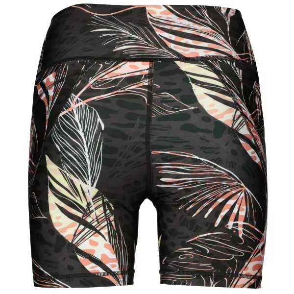  Damen-Shorts PUMA TRAIN TREND AOP EVERSCULPT HIGH WAIST 5 TIGHT SHORT 521610-01 SCHWARZ 