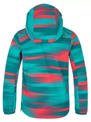 Softshelljacke für Mädchen KILPI RAVIA-J RJ0515KI TÜRKIS