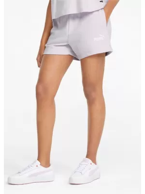 Damen-Shorts PUMA ESS 4 SWEAT SHORTS TR (S) 586825-17 LILA