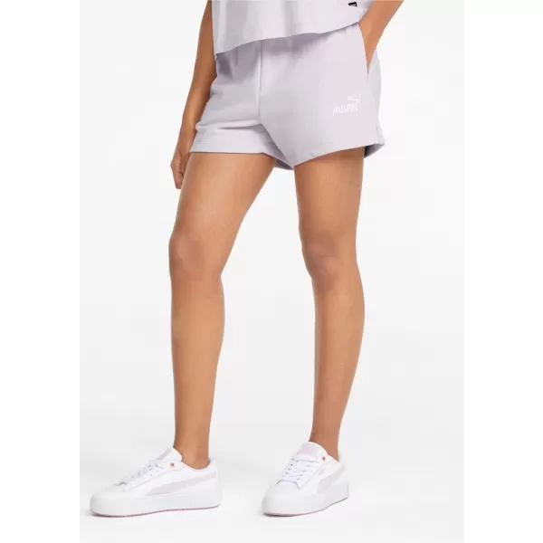  Damen-Shorts PUMA ESS 4 SWEAT SHORTS TR (S) 586825-17 LILA 