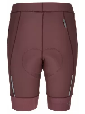 Damen-Radhose KILPI PRESSURE-W RLX223KI DUNKELROT