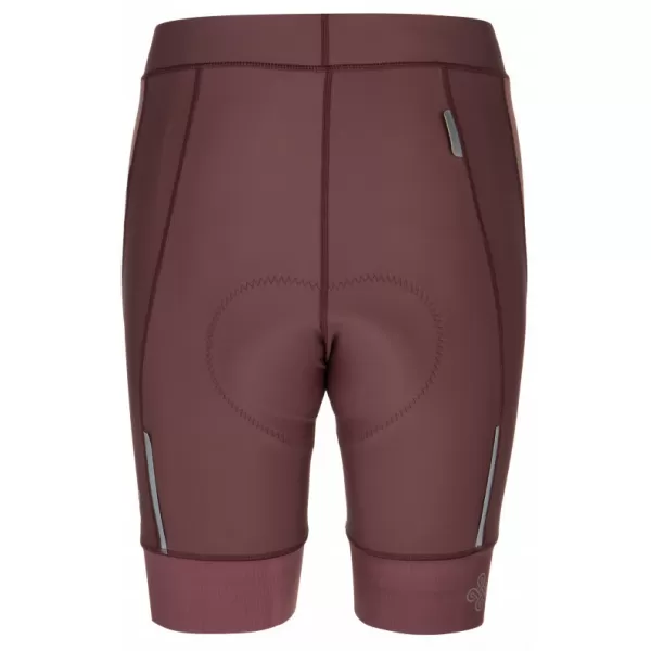  Damen-Radhose KILPI PRESSURE-W RLX223KI DUNKELROT 