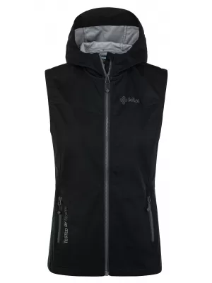 Softshellweste für Damen KILPI MONILEA-W RL0107KI SCHWARZ